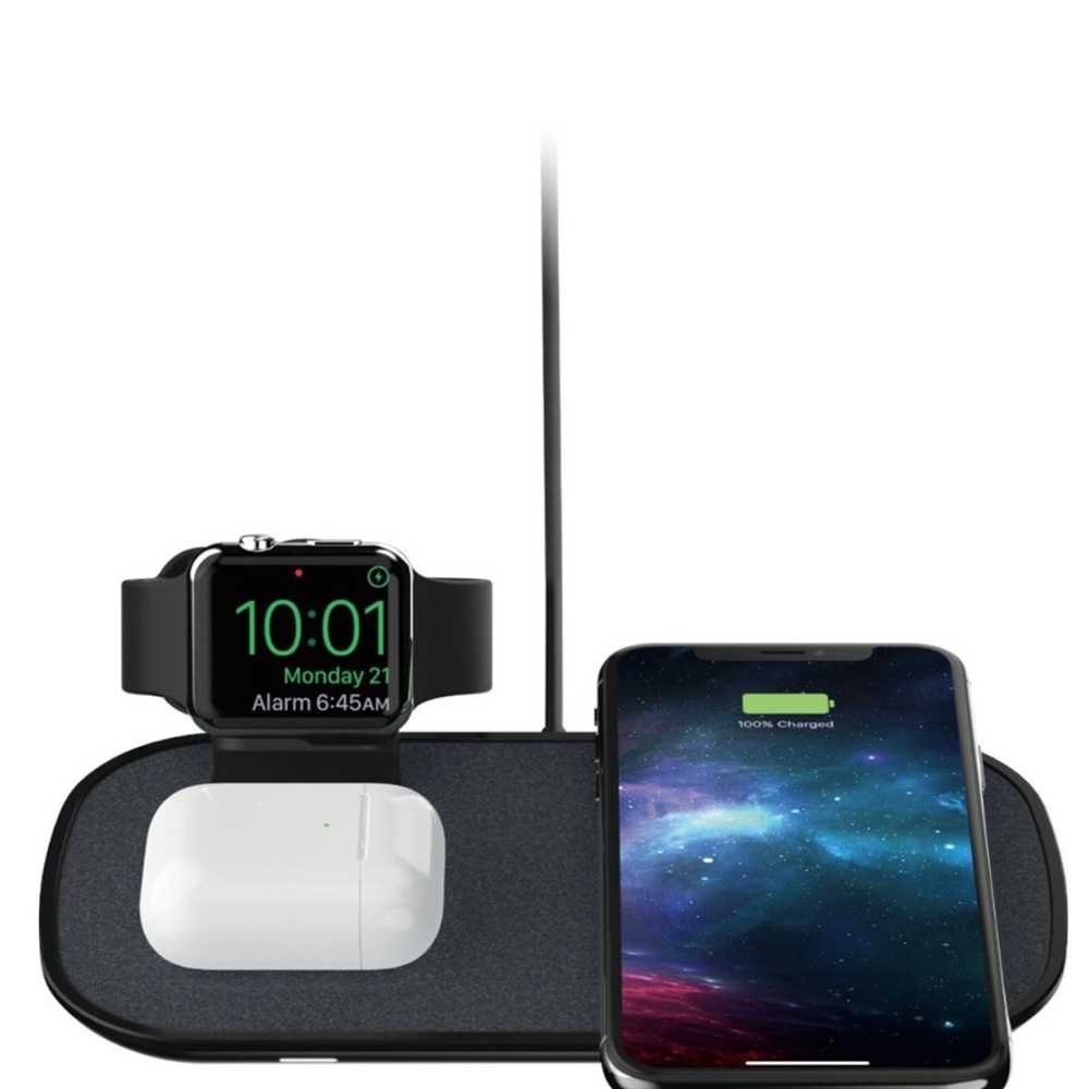 MOPHIE 3-in-1 Fast Charge Wireless Charging Pad